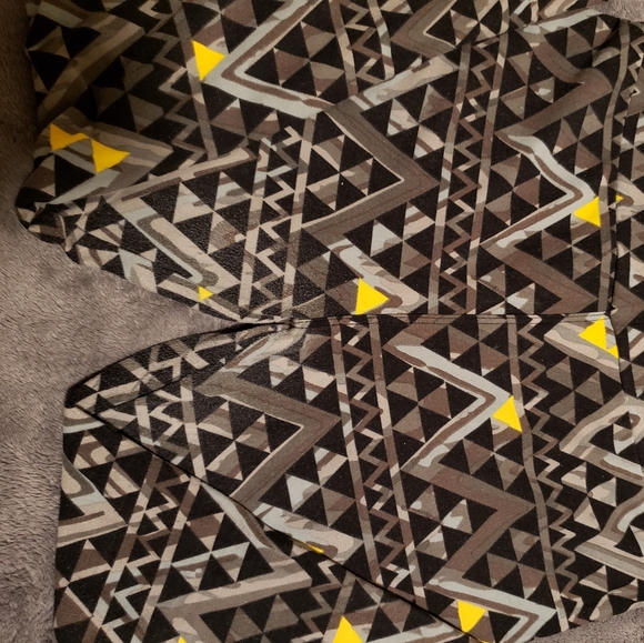 Set of 3- GUC LuLaRoe One Size Leggings - Picture 7 of 9